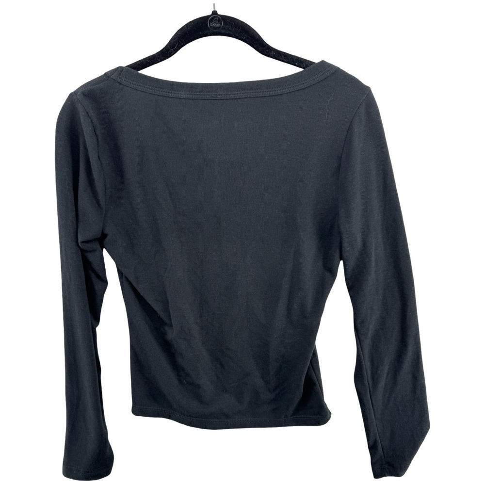 Lush Black Long Sleeve Top - NWT - Picture 4 of 6